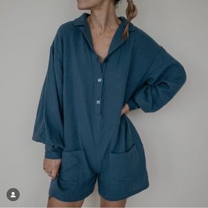 BRAND NEW Annagail Playsuit in ‘Mylk’ - never worn, tags still on.